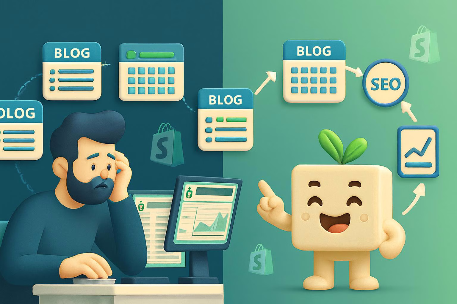Stop Writing Shopify Blog Posts Manually - Here's How to Automate Your Content Strategy