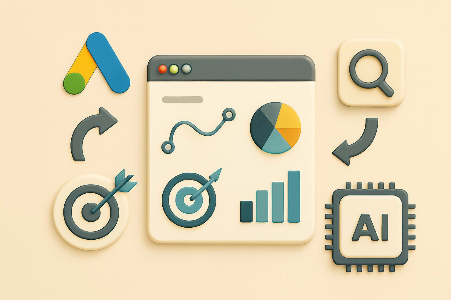 Google Ads Transparency Center Research with AI