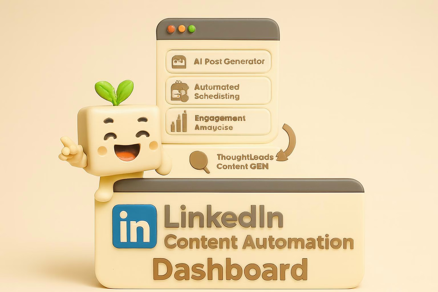AI Automation for LinkedIn Content Creation and Posting