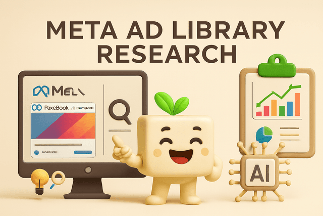 Library Meta Search Meta Ad Library Competitor Research with AI